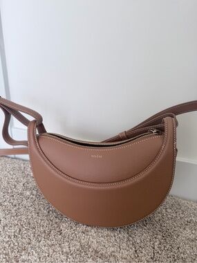 Polene Tan Brown numero dix Crossbody shoulder bag